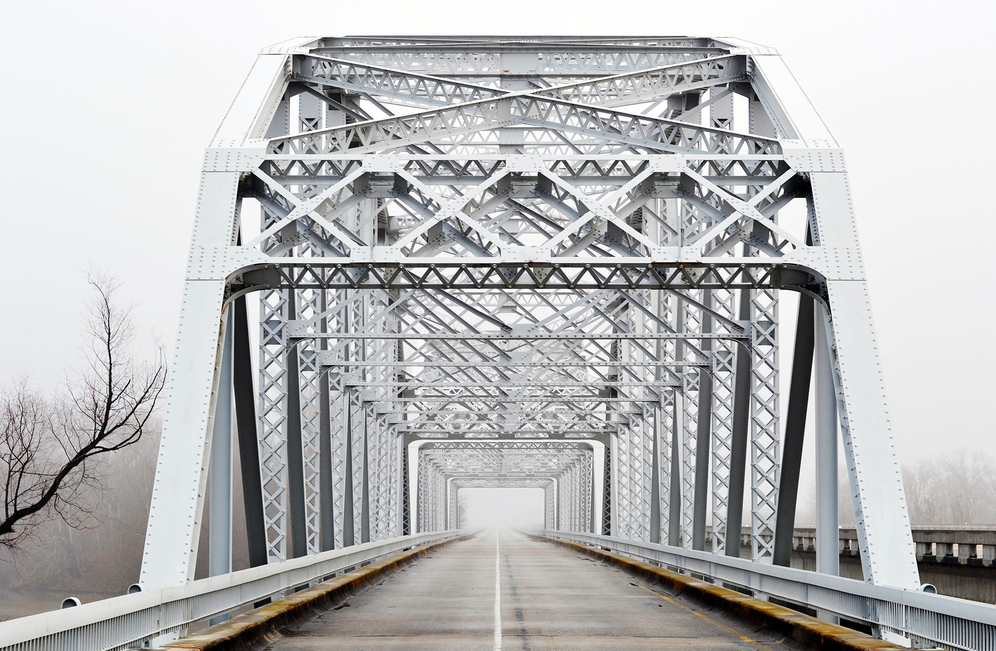 Nearby bridge at Riverside Outpost RV Park
